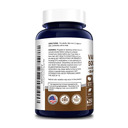 Foto 4 pulgar | Suplemento De Raíz De Valeriana Nusapure De 5000 Mg Con Bioperine 250 C - Venta Internacional.