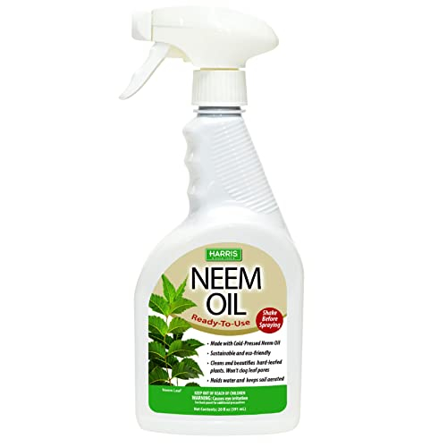 Foto 2 pulgar | Aceite De Neem En Aerosol Para Plantas Harris Prensado En Frío, 600 Ml - Venta Internacional.
