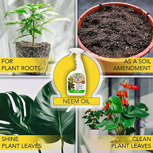 Foto 5 pulgar | Aceite De Neem En Aerosol Para Plantas Harris Prensado En Frío, 600 Ml - Venta Internacional.