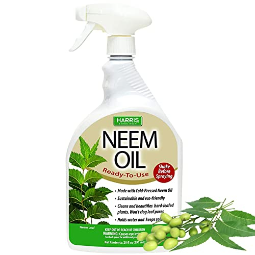Foto 7 pulgar | Aceite De Neem En Aerosol Para Plantas Harris Prensado En Frío, 600 Ml - Venta Internacional.