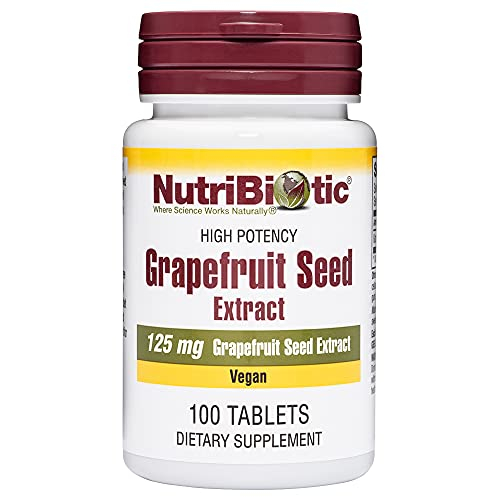 Foto 2 pulgar | Suplemento Nutribiotic De Extracto De Semilla De Pomelo 125 Mg 100 Tabletas - Venta Internacional.