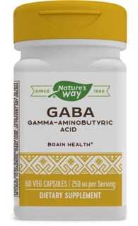 Foto 1 | Suplemento De 250 Mg De Ácido Gamma-aminobutírico Gaba De Nature's Way - Venta Internacional.