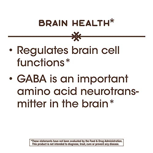 Foto 4 pulgar | Suplemento De 250 Mg De Ácido Gamma-aminobutírico Gaba De Nature's Way - Venta Internacional.