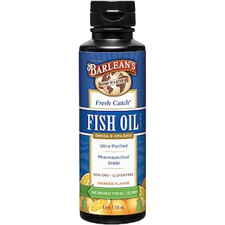 Foto 1 | Suplemento De Aceite De Pescado Barlean's Fresh Catch, 240 Ml, Sabor A Naranja - Venta Internacional.