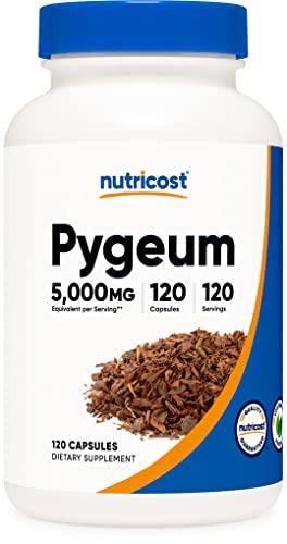 Foto 2 pulgar | Suplemento Nutricost Pygeum 5000 Mg 120 Cápsulas - Venta Internacional.