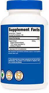 Foto 4 | Suplemento Nutricost Pygeum 5000 Mg 120 Cápsulas - Venta Internacional.