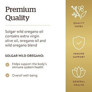 Foto 4 | Suplemento: Aceite De Orégano Silvestre Solgar, 60 Cápsulas Blandas, Apoyo Inmunológico - Venta Internacional.