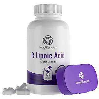 Foto 1 | Suplemento De Ácido Lipoico Longlifenutri R-alpha 300 Mg 120 Cápsulas - Venta Internacional.