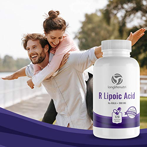 Foto 4 pulgar | Suplemento De Ácido Lipoico Longlifenutri R-alpha 300 Mg 120 Cápsulas - Venta Internacional.