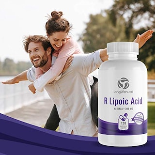 Foto 3 | Suplemento De Ácido Lipoico Longlifenutri R-alpha 300 Mg 120 Cápsulas - Venta Internacional.