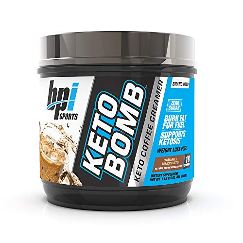 Foto 2 pulgar | Keto Creamer Bpi Sports Keto Bomb Caramel Macchiato 18 Servi - Venta Internacional.