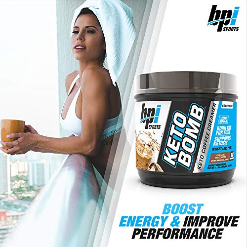 Foto 5 pulgar | Keto Creamer Bpi Sports Keto Bomb Caramel Macchiato 18 Servi - Venta Internacional.
