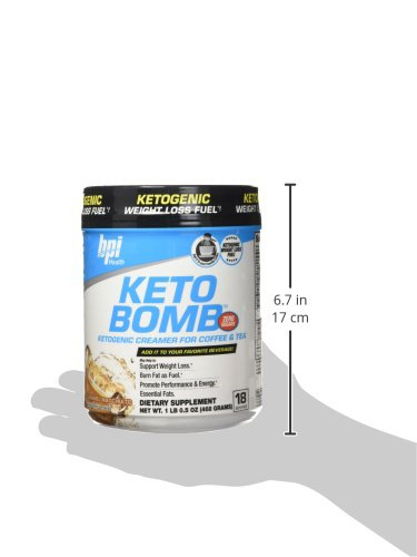 Foto 8 pulgar | Keto Creamer Bpi Sports Keto Bomb Caramel Macchiato 18 Servi - Venta Internacional.