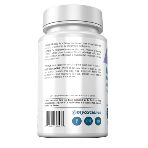 Foto 5 pulgar | Suplemento Myoxcience Berberine Fasting Accelerator - Venta Internacional.