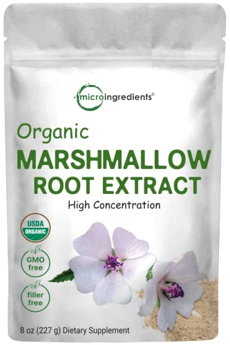 Foto 8 pulgar | Té En Polvo Con Microingredientes, Raíz De Malvavisco Orgánico, 120 Ml - Venta Internacional.