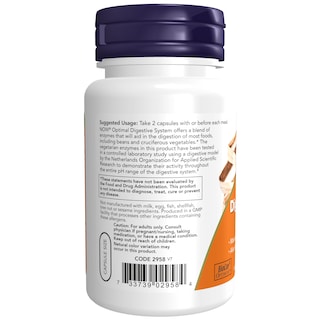 Foto 3 | Supplements Now Optimal Digestive System 90 Cápsulas Vegetarianas - Venta Internacional.