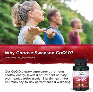Foto 7 | Suplemento Swanson Coq10 Energy Antioxidant Support 100 Mgx10 - Venta Internacional.