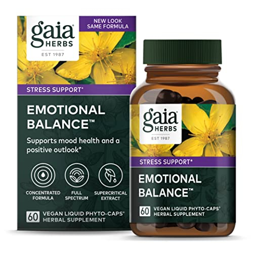Foto 2 pulgar | Suplemento Gaia Herbs Para El Equilibrio Emocional Y El Estrés, 60 Cápsulas - Venta Internacional.