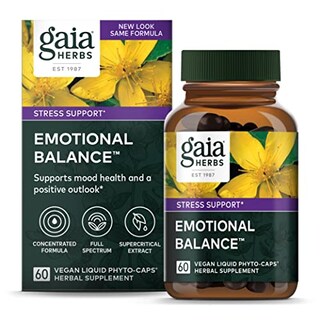 Foto 1 | Suplemento Gaia Herbs Para El Equilibrio Emocional Y El Estrés, 60 Cápsulas - Venta Internacional.