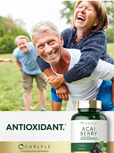 Foto 6 | Suplemento Carlyle Acai Berry, Cápsulas De 6000 Mg, 250 Unidades - Venta Internacional.