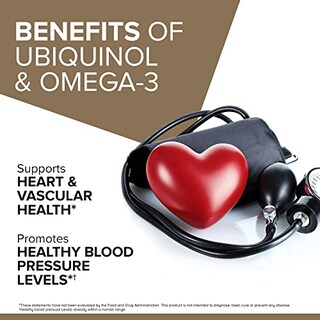 Foto 4 | Suplemento Qunol Plus Ubiquinol Coq10 100 Mg Con Omega 3 250 Mg - Venta Internacional.