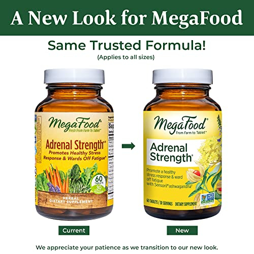 Foto 3 pulgar | Suplemento Megafood Adrenal Strength 90 Comprimidos - Venta Internacional.