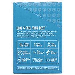 Foto 3 | Suplemento De Péptidos De Colágeno En Polvo De Vital Proteins, 30 Unidades - Venta Internacional.