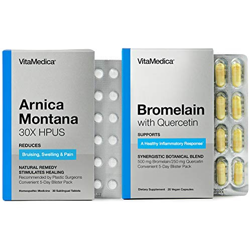 Foto 2 pulgar | Suplemento De Vitamina Medica, Árnica Y Bromelina, Suministro De 5 Días - Venta Internacional.