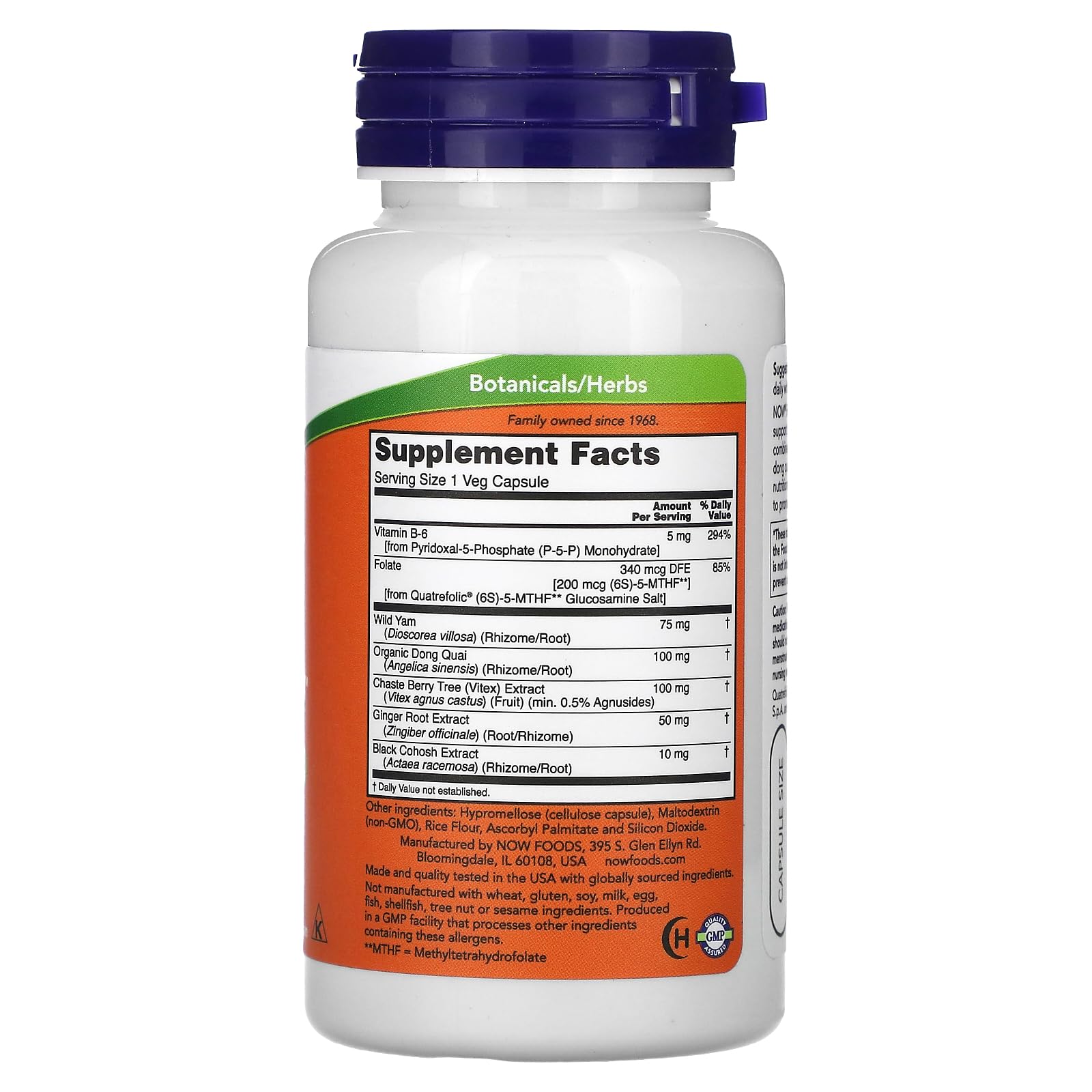 Foto 3 pulgar | 90 Cápsulas Vegetarianas Supplement Now Foods Female Balance - Venta Internacional.
