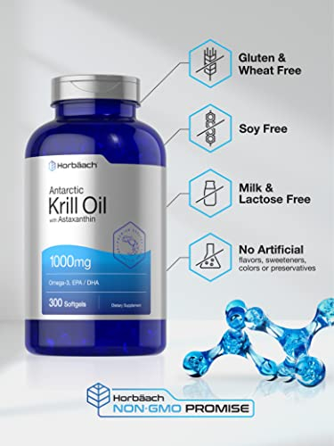 Foto 5 pulgar | Suplemento De Aceite De Krill Horbaach 300 Cápsulas De Gelatina - Venta Internacional.