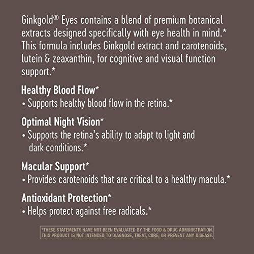 Foto 5 pulgar | Suplemento Nature's Way Ginkgold Eyes 60 Tabletas Veganas - Venta Internacional.