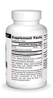 Foto 3 | Supplement Source Naturals Bromelina 500 Mg Proteolítica 120 T - Venta Internacional.
