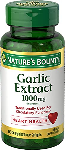 Foto 2 pulgar | Suplemento De Extracto De Ajo Nature's Bounty De 1000 Mg En Cápsulas Blandas X1 - Venta Internacional.