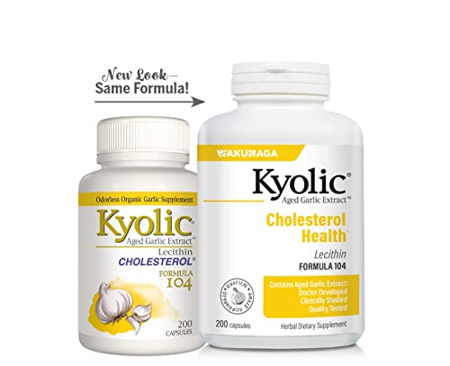 Foto 5 | Suplemento De Extracto De Ajo Envejecido Kyolic, Fórmula 104, 200 Cápsulas - Venta Internacional.