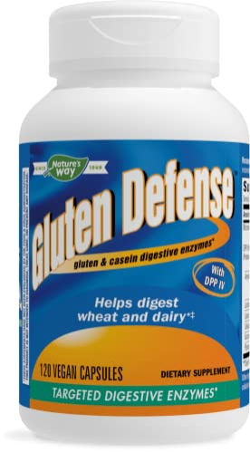 Foto 2 pulgar | Suplemento Nature's Way Gluten Defense 120 Cápsulas Veganas - Venta Internacional.
