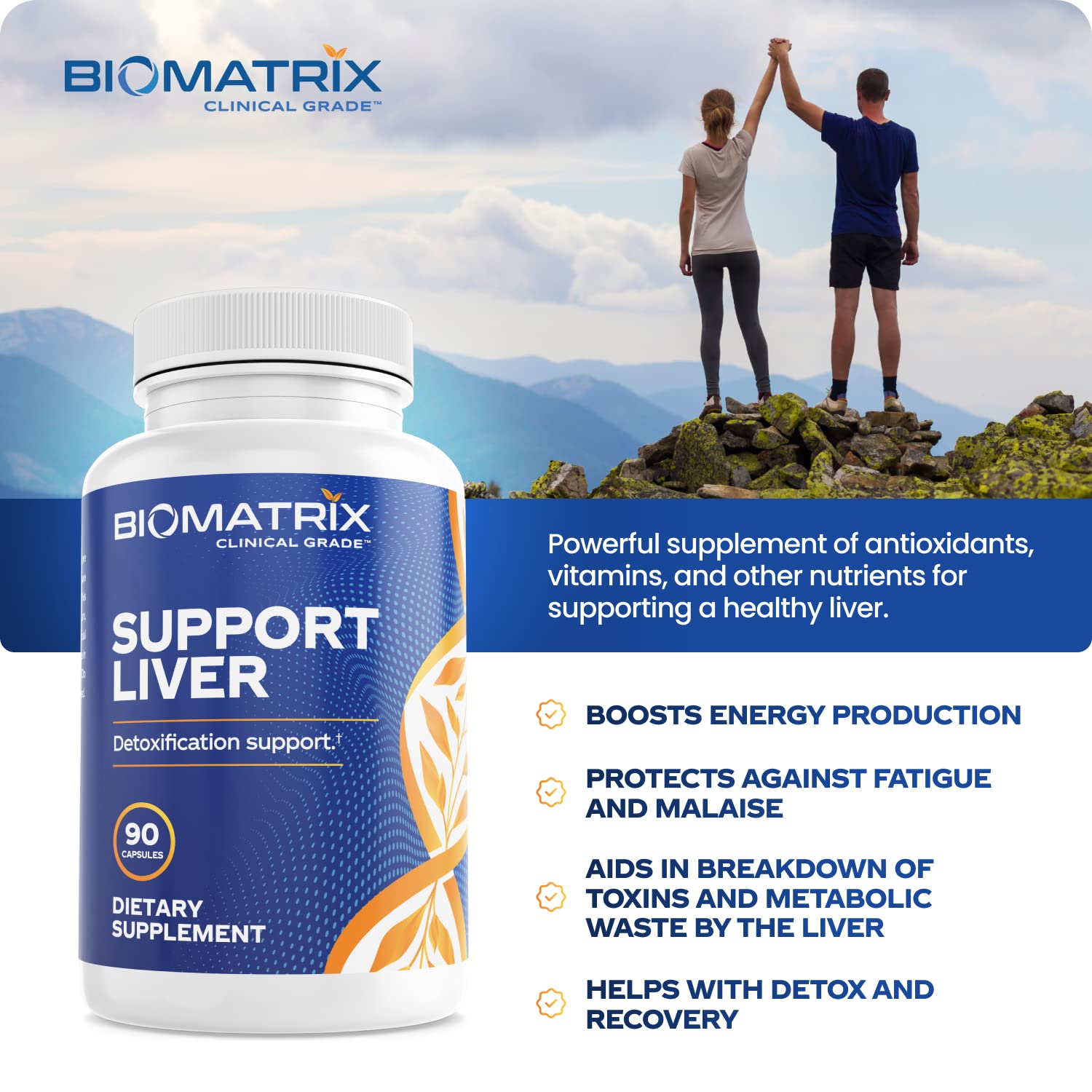 Foto 6 pulgar | Suplemento Desintoxicante Y Reparador Liver Support Cleanse Biomatrix - Venta Internacional.