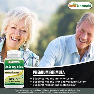 Foto 4 | Suplemento Best Naturals Astragalus, Cápsula De 1000 Mg, 120 Unidades - Venta Internacional.