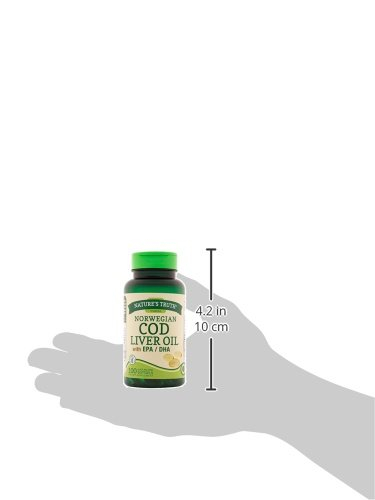 Foto 8 pulgar | Suplemento De Aceite De Hígado De Bacalao Noruego Nature's Truth, 100 Unidades - Venta Internacional.