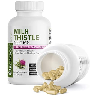 Foto 6 | Suplemento Bronson Milk Thistle 1000 Mg De Silimarina 120 Cápsulas - Venta Internacional.