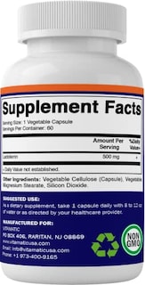 Foto 5 | Suplemento Vitamático De Lactoferrina, 500 Mg, Apolactoferrina, 60 Cápsulas - Venta Internacional.