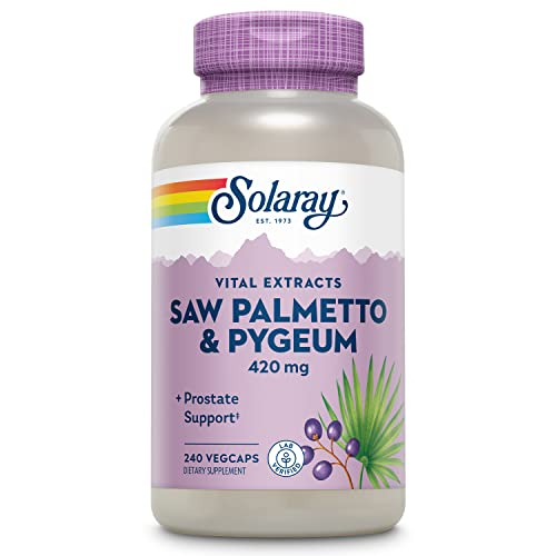 Foto 2 pulgar | Suplemento Solaray Pygeum Y Saw Palmetto Para Hombres 240 Vegca - Venta Internacional.
