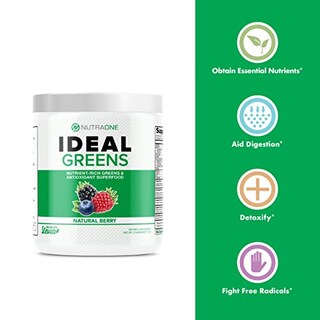 Foto 3 | Suplemento Nutraone Ideal Greens, Superalimento Antioxidante, 300 Ml - Venta Internacional.