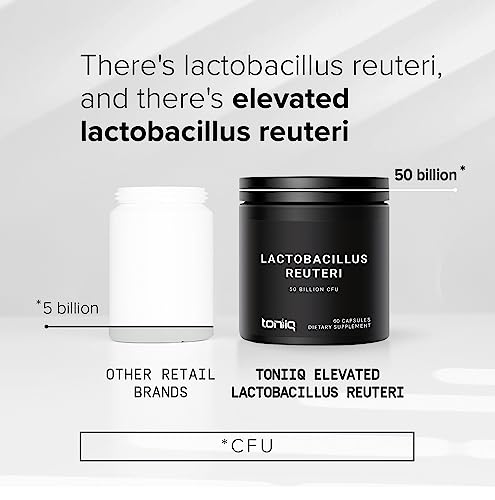 Foto 5 pulgar | Probiótico Toniiq Lactobacillus Reuteri 50 Mil Millones De Ufc 60 Cápsulas - Venta Internacional.