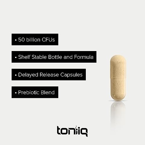 Foto 6 pulgar | Probiótico Toniiq Lactobacillus Reuteri 50 Mil Millones De Ufc 60 Cápsulas - Venta Internacional.