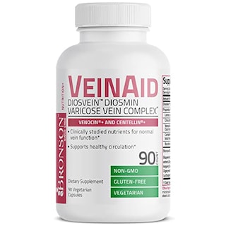 Foto 6 | Suplemento Bronson Veinaid Varicosis Veinaid 90 Cápsulas - Venta Internacional.