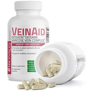 Foto 7 | Suplemento Bronson Veinaid Varicosis Veinaid 90 Cápsulas - Venta Internacional.