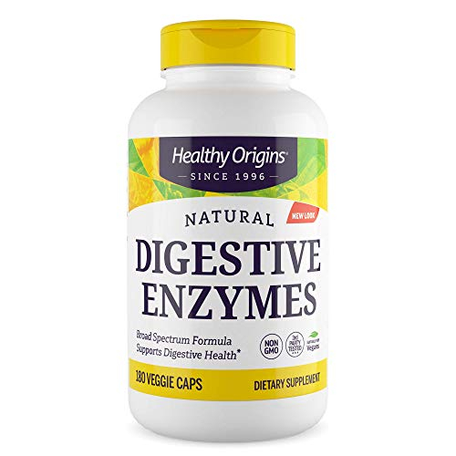 Foto 2 pulgar | Suplemento Healthy Origins Digestive Enzymes 180 Cápsulas - Venta Internacional.