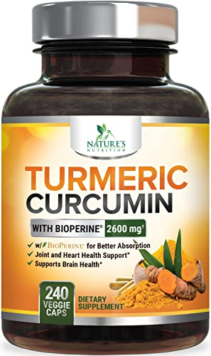 Foto 2 pulgar | Suplemento De Curcumina Con Cúrcuma De Nature's Nutrition, 2600 Mg - Venta Internacional.