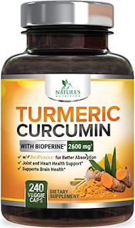Foto 1 | Suplemento De Curcumina Con Cúrcuma De Nature's Nutrition, 2600 Mg - Venta Internacional.