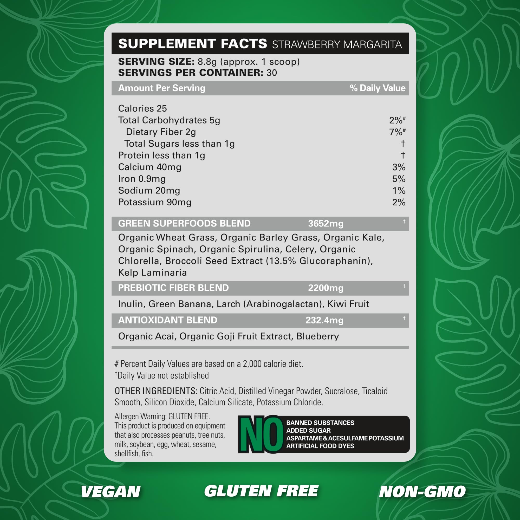 Foto 6 pulgar | Super Greens En Polvo Ehp Labs Oxygreens Con Espirulina 150 G - Venta Internacional.